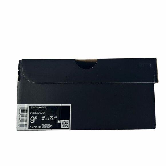 ❤️Nike Air Force 1 Low Shadow Sz 9.5 Womens Shoes Sneaker White Blue FJ0735-100 - Picture 8 of 13